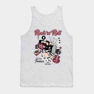 Rock and roll forever Tank Top